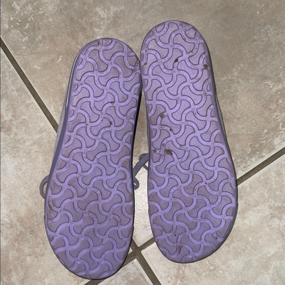 Birkenstock Womens BEND LOW Purple Suede Comfort Sneakers Sz 41 /10 265 - Picture 6 of 6